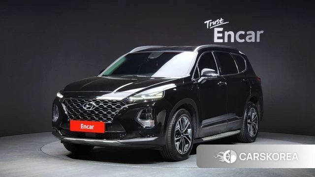 Hyundai Santa Fe TM 2019 Черный из Кореи