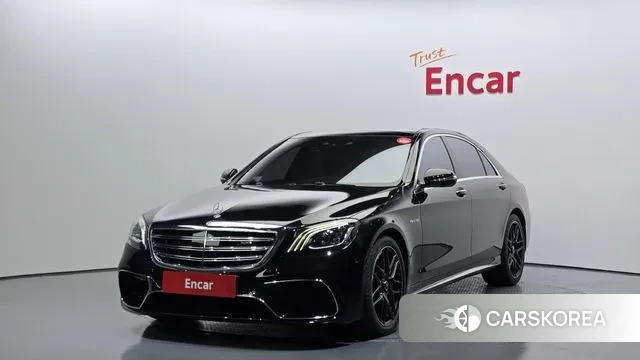 Mercedes-Benz S-Class W222 2018 Черный из Кореи