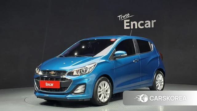 Chevrolet (GM Daewoo) The New Spark 2018 Синий из Кореи