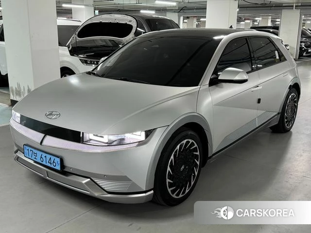 Hyundai Ionic 5 2022 Серебристо-серый из Кореи
