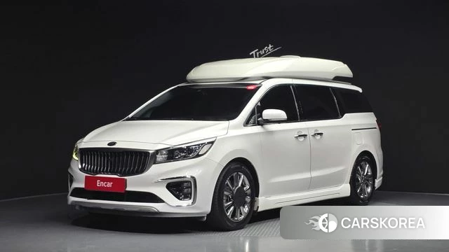 Kia The New Carnival 2019 Белый из Кореи