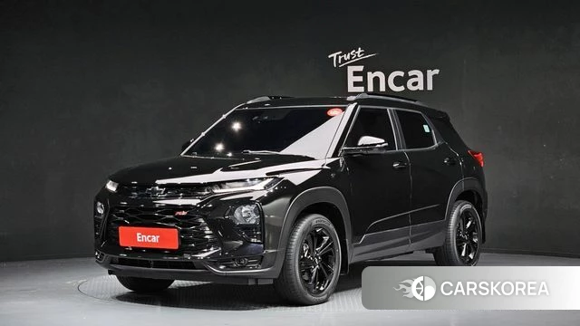 Chevrolet (GM Daewoo) Trailblazer 2022 Черный из Кореи