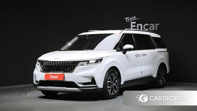 Kia Carnival 4th generation 2022 Белый из Кореи