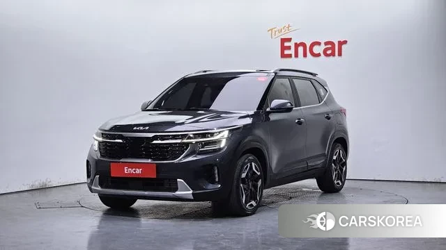Kia The New Seltos 2023 Серый из Кореи