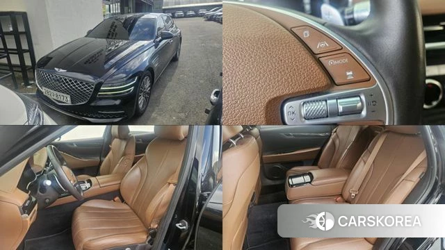 Genesis G80 (RG3) 2021 Черный из Кореи