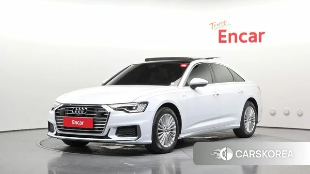 Audi A6 (C8) 2020 Белый из Кореи