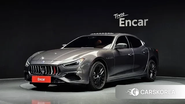 Maserati Ghibli 2018 Серый из Кореи