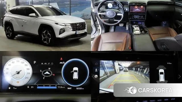 Hyundai Tucson (NX4) 2022 Белый из Кореи