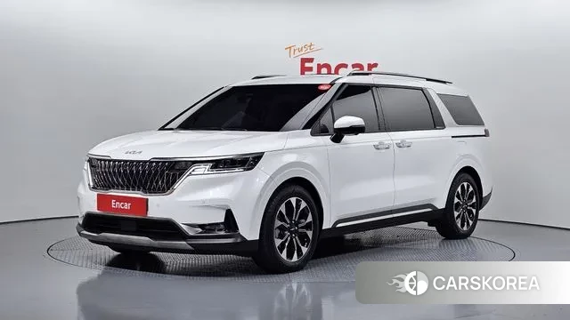 Kia Carnival 4th generation 2023 Белый из Кореи