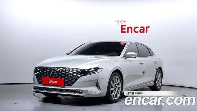 Hyundai The New Grandeur IG Hybrid 2020 Серебристо-серый из Кореи