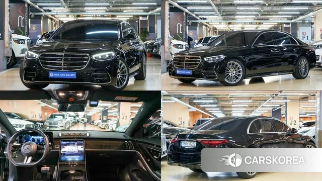 Mercedes-Benz S-Class W223 2021 Черный из Кореи