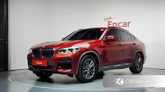 BMW X4 (G02) 2020 Красный из Кореи