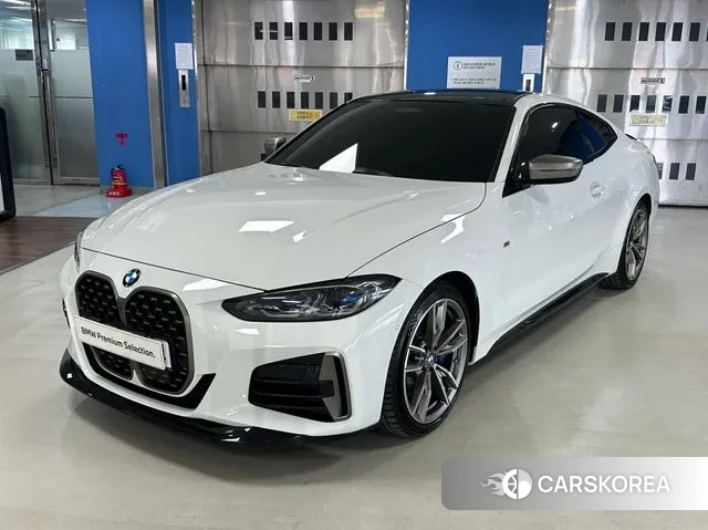 BMW 4 Series (G22) 2023 Белый из Кореи