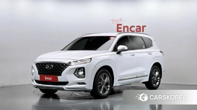Hyundai Santa Fe TM 2018 Белый из Кореи
