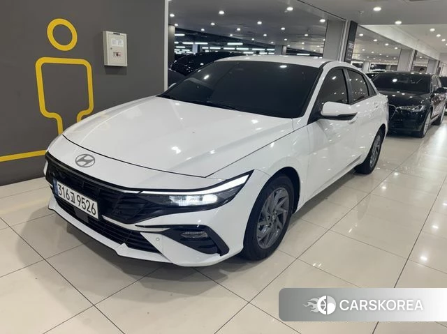 Hyundai The New Avante (CN7) 2024 Белый из Кореи