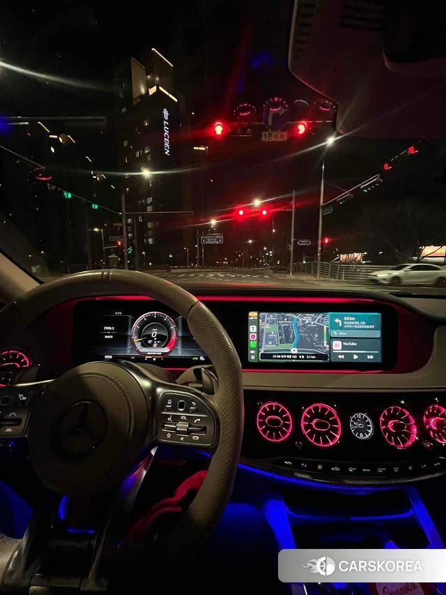 Mercedes-Benz S-Class W222 2018 Черный из Кореи
