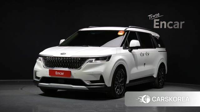 Kia Carnival 4th generation 2021 Белый из Кореи