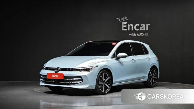 Volkswagen Golf 8th Generation 2025 Серый из Кореи