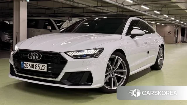 Audi A7 (4K) 2020 Белый из Кореи