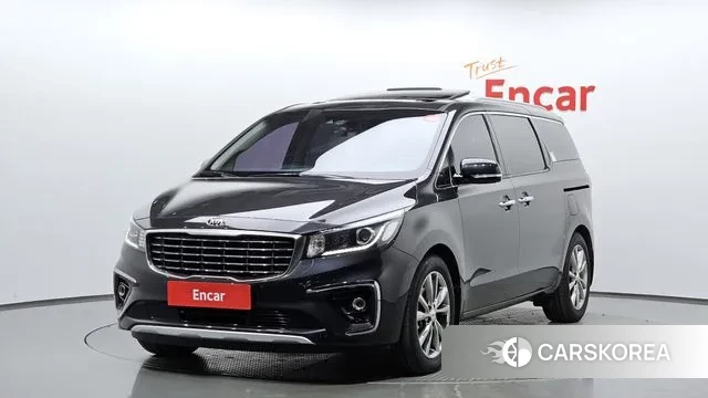 Kia The New Carnival 2018 Черный из Кореи