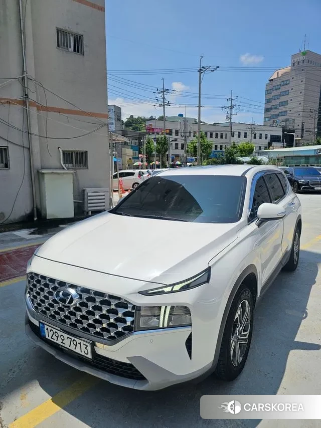 Hyundai The New Santa Fe 2020 Белый из Кореи