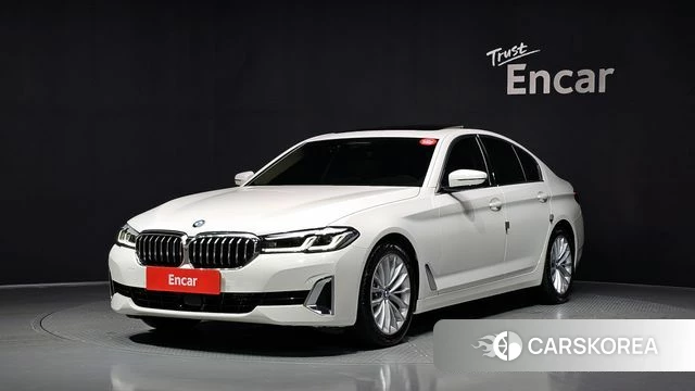BMW 5 Series (G30) 2021 Белый из Кореи