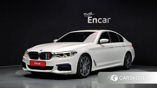 BMW 5 Series (G30) 2019 Белый из Кореи