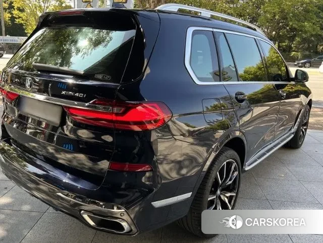 BMW X7 (G07) 2022 Черный из Кореи