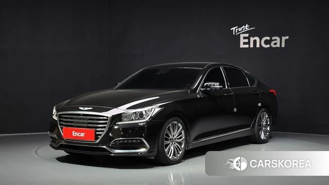 Genesis G80 2018 Черный из Кореи