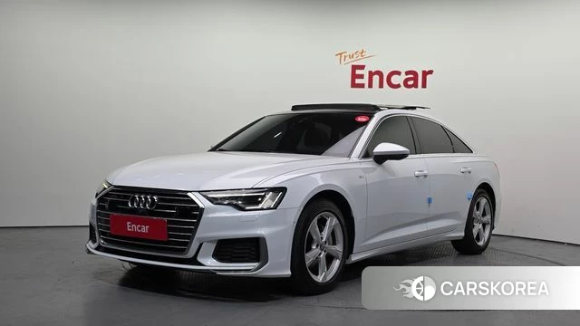 Audi A6 (C8) 2020 Белый из Кореи
