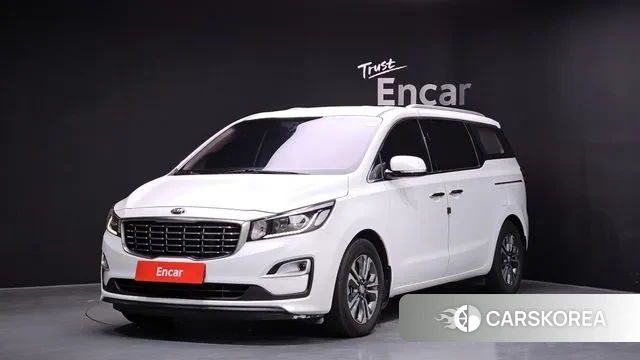 Kia The New Carnival 2020 Белый из Кореи