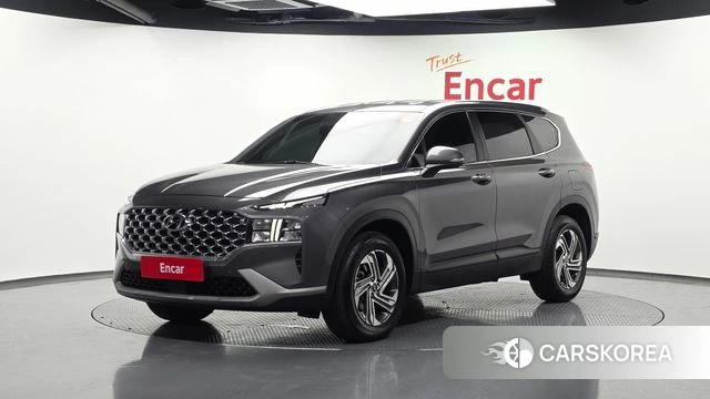 Hyundai The New Santa Fe 2021 Серый из Кореи
