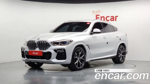 BMW X6 (G06) 2021 Белый из Кореи