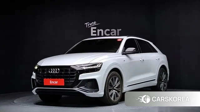 Audi Q8 (4M) 2021 Белый из Кореи