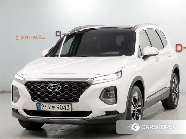 Hyundai Santa Fe TM 2018 Белый из Кореи