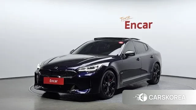 Kia Stinger 2018 Синий из Кореи
