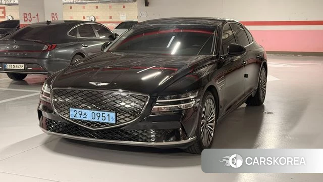 Genesis Electrified G80 (RG3) 2021 Черный из Кореи