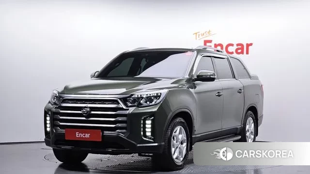 Ssangyong The New Rexton Sport 2021 Темно-зеленый из Кореи