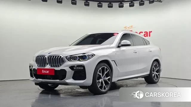 BMW X6 (G06) 2021 Белый из Кореи