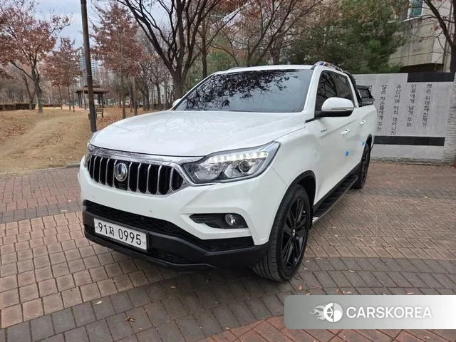 Ssangyong Rexton Sports Cannes 2019 Белый из Кореи