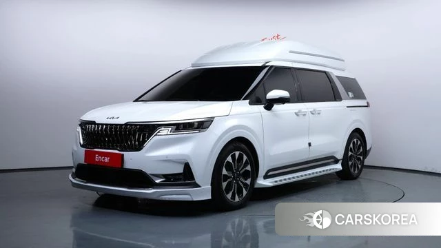 Kia Carnival 4th generation 2023 Белый из Кореи