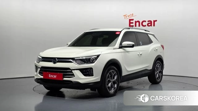 Ssangyong Beautiful Korando 2021 Белый из Кореи