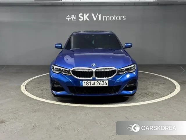 BMW 3 Series (G20) 2020 Синий из Кореи