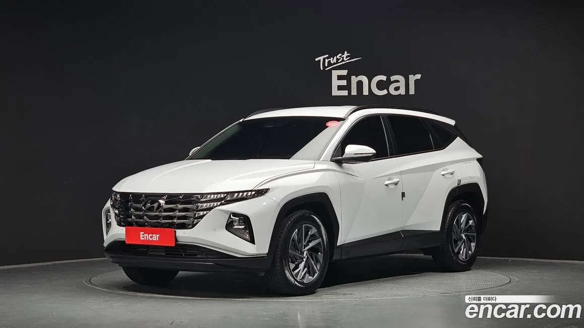 Hyundai Tucson Hybrid (NX4) 2023 Белый из Кореи