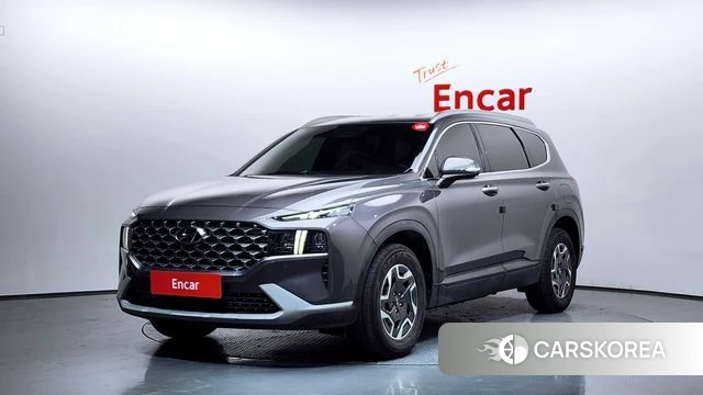 Hyundai The New Santa Fe 2021 Серый из Кореи