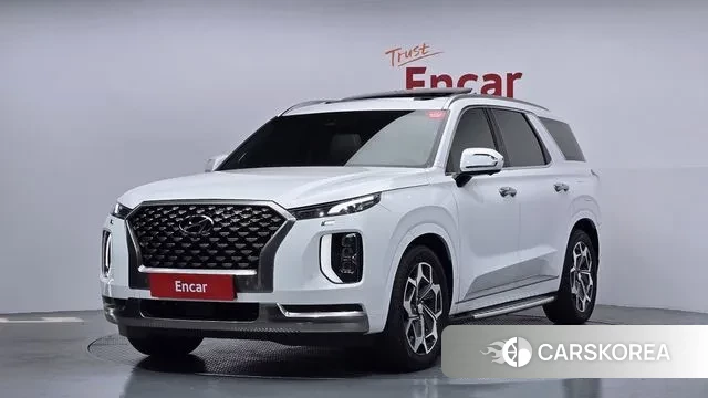Hyundai Palisade 2022 Белый из Кореи