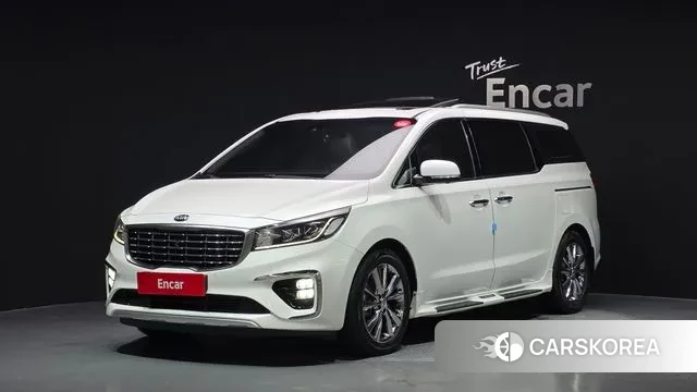 Kia The New Carnival 2018 Белый из Кореи