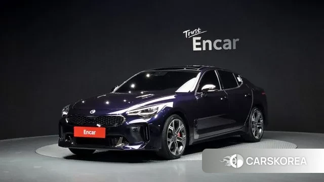 Kia Stinger 2019 Синий из Кореи