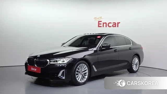 BMW 5 Series (G30) 2023 Черный из Кореи