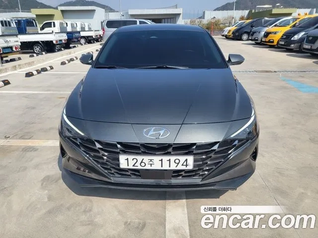 Hyundai Avante (CN7) 2020 Серый из Кореи